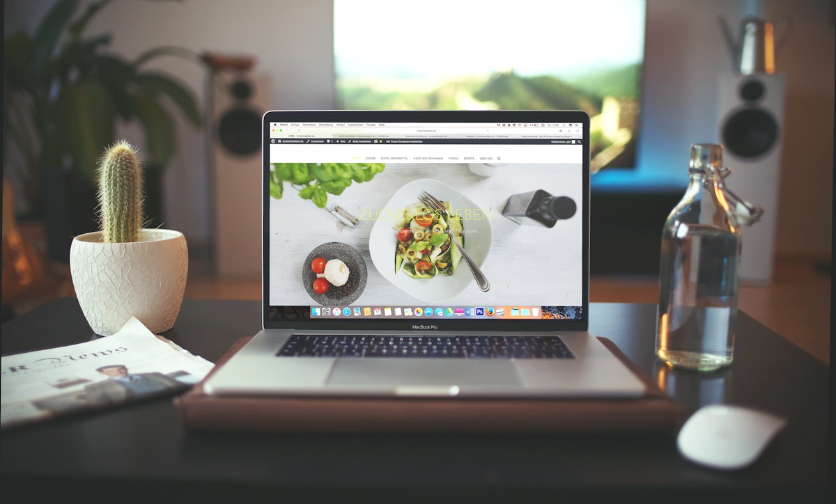 Plant-based vegan meal plan with colorful fruits and legumes